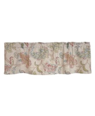 100% Cotton High Quality Tila Tailored Window Valance with 1.5" Rod Pocket 50" W X 12" L Gray