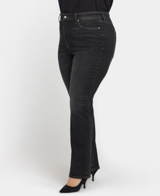 Plus Size High Rise Marilyn Straight Jeans