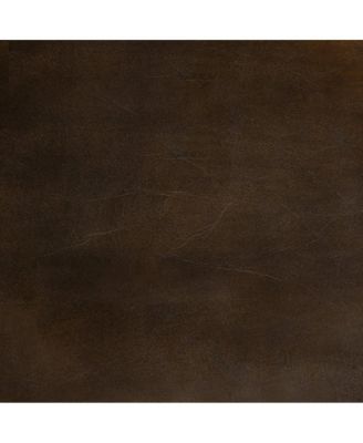 Polaris Leather 24" Bar Stool, Gray