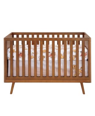 Disney Baby Lion King Safari Fitted Crib Sheet - White