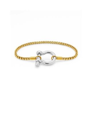 The Lucky Lock Horseshoe Carabiner Clasp Bracelet