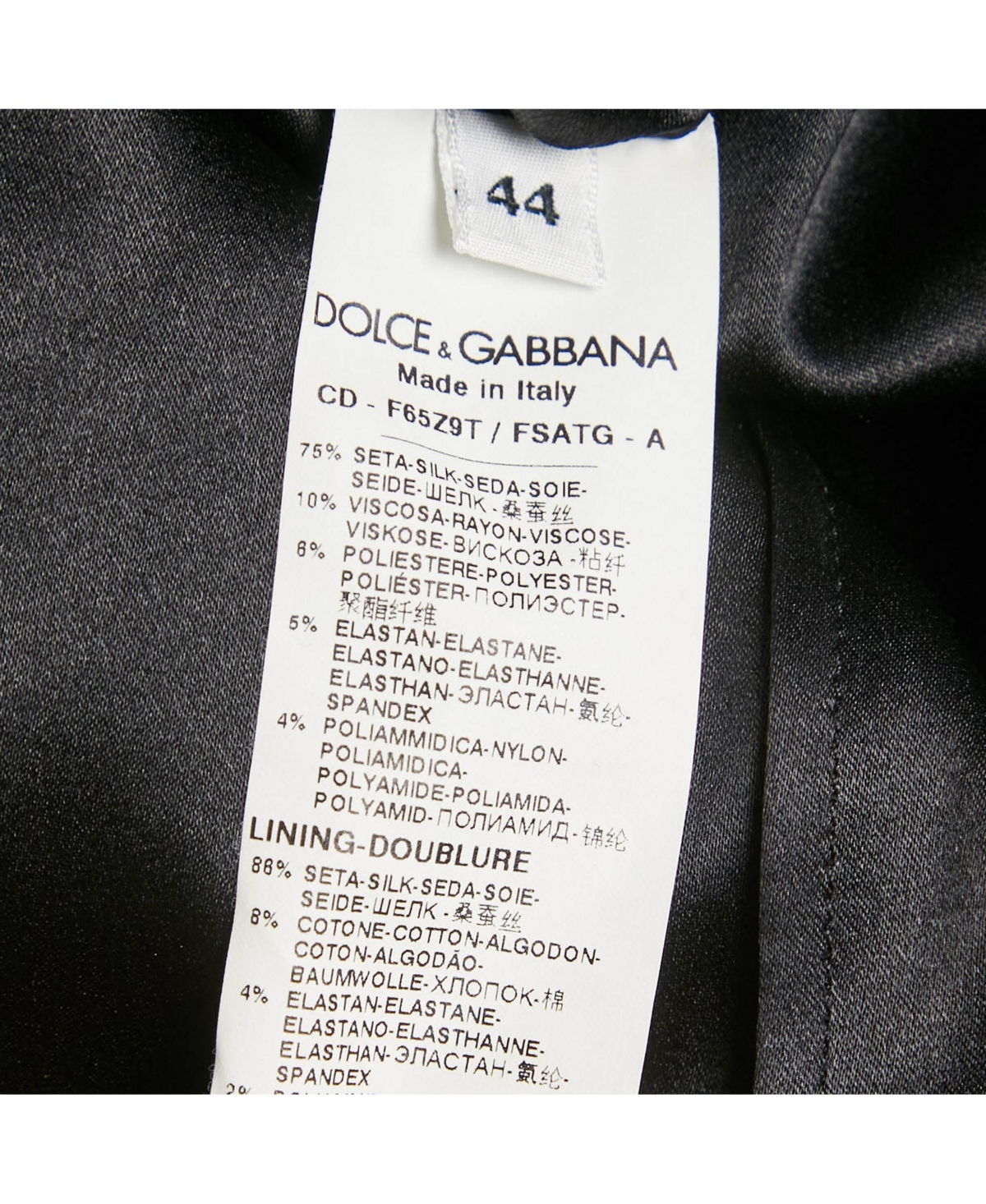 Pre-Owned Dolce & Gabbana Women's Black Floral Print Silk Lace Trim Midi Dress