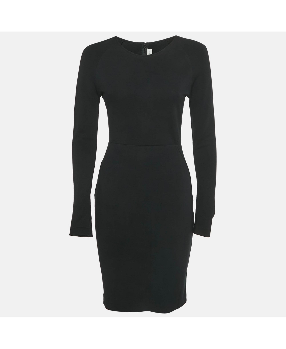 Pre-Owned Stella Mccartney Women's Black Stretch Knit Short Dress