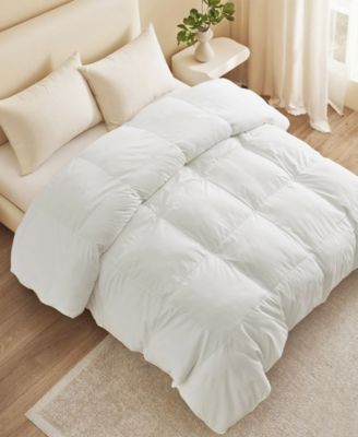 360 Thread Count Lightweight Goose Down Feather Comforter, King