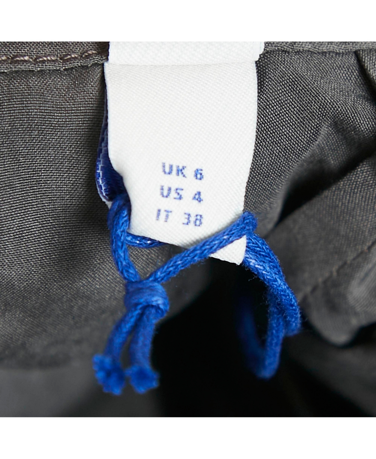 Pre-Owned Burberry Women's Grey Taffeta Silk Capelet Trench Dress