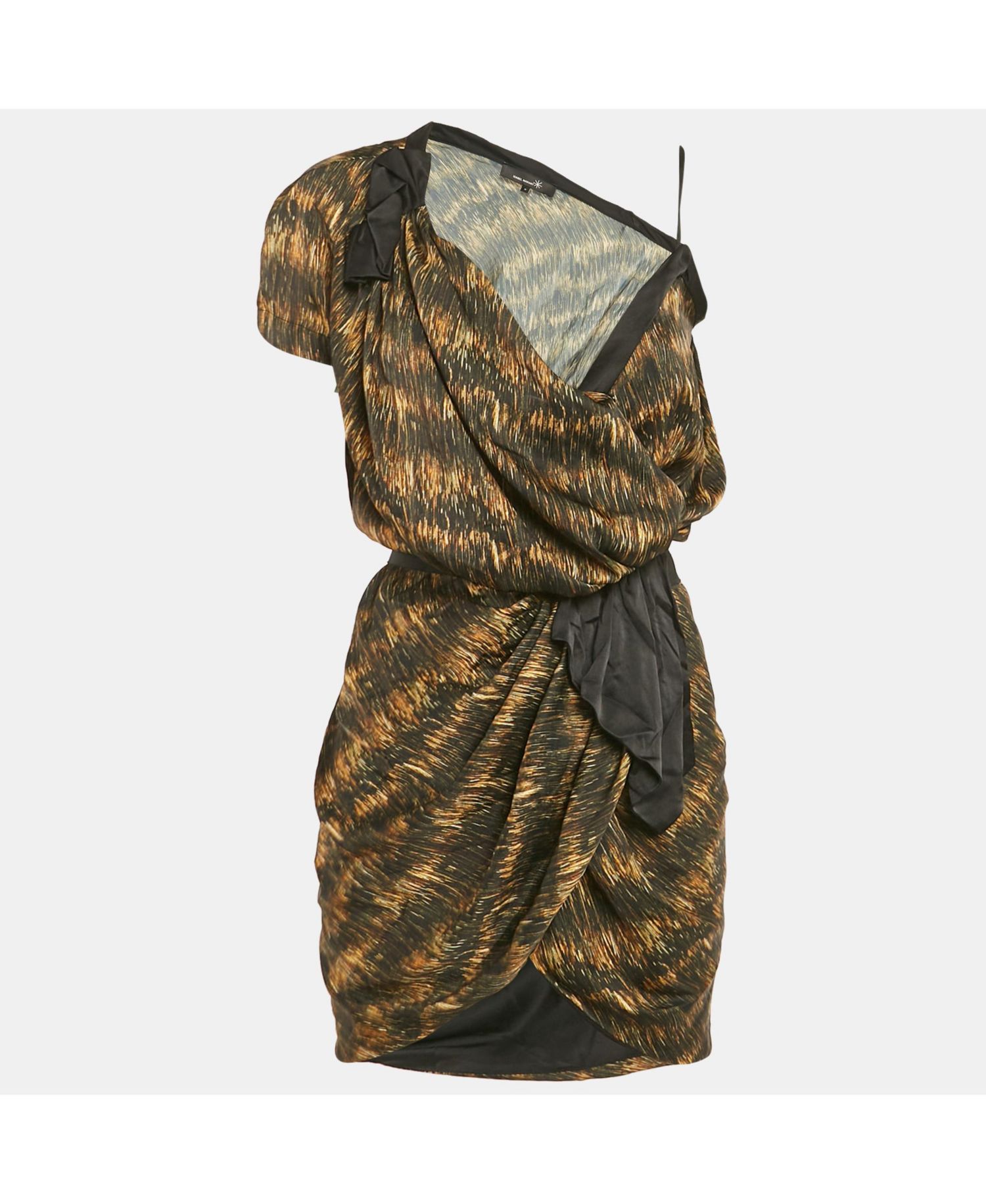 Women's Multicolor Satin Dress