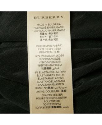 Women's London Black Jersey Draped V-Neck Top