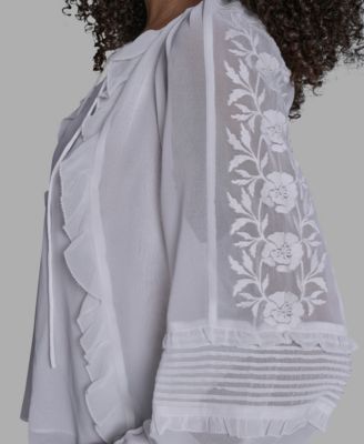 Women's Pull-On Ruffle Top