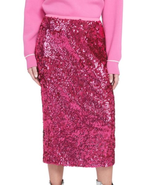 Женская юбка ELLE Collection Sequin Midi Skirt Pencil
