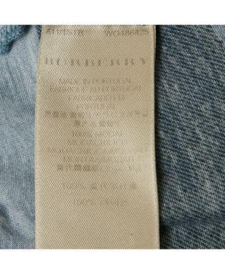 Women's Brit Blue Plaid Print Modal Knit Top