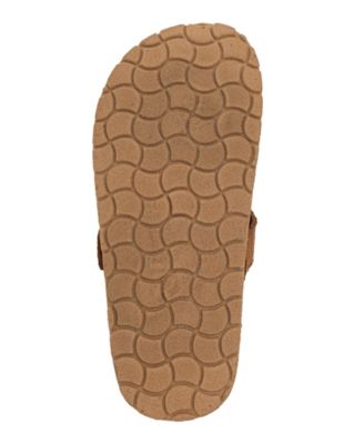 Girls' 1-13 Western Buckle Details Slip-On Mules