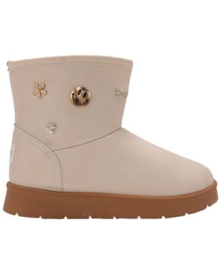 Girls' 1-13 Embroidered Logo Fun Charm Winter Boots