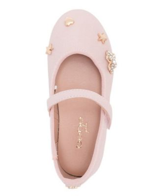 Girls' Toddler 5T-10T Shimmer Charms Flats