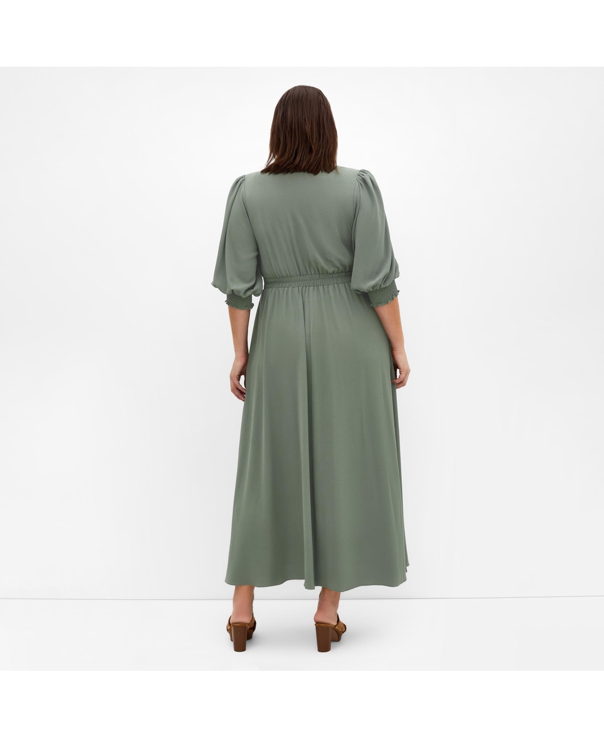 City Chic Plus Jolene Maxi Dress
