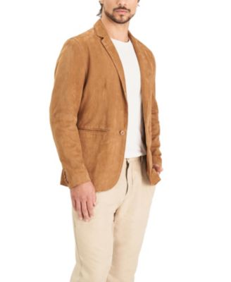 Men's Men s Semi-Fitted Niger Suede Blazer