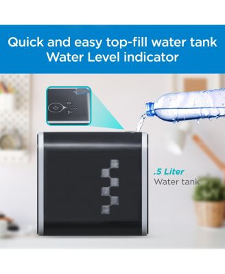 BLACK+DECKER Desktop Air Cooler, Personal Portable Fan with 3-Speeds, Evaporative Air Cooler