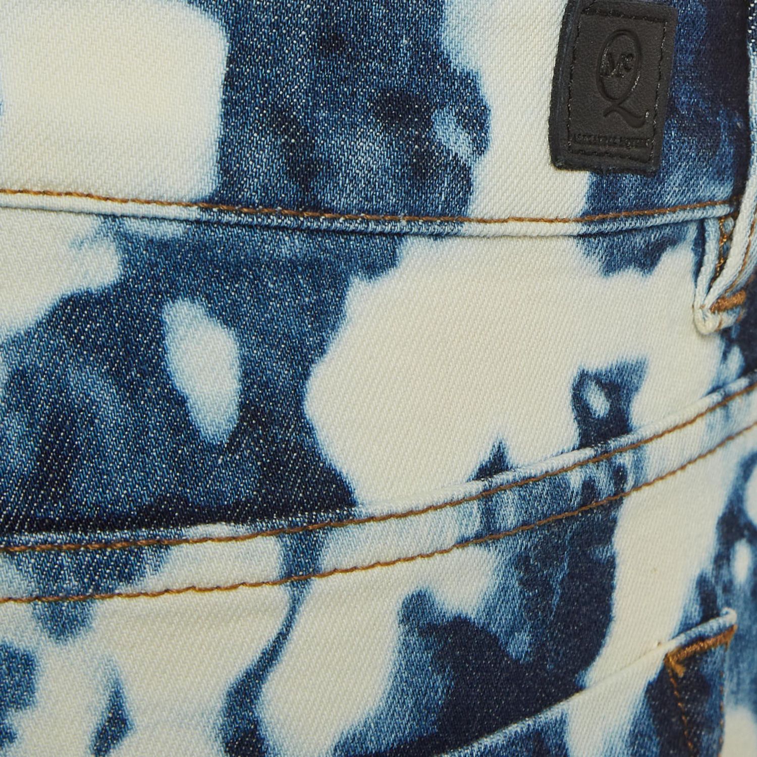 Women's Bleached Effect Denim Jeans