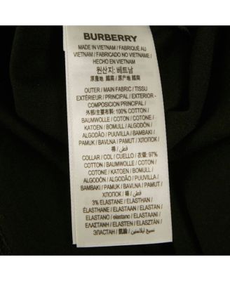 Women's Black Logo Embroidered Jersey T-Shirt