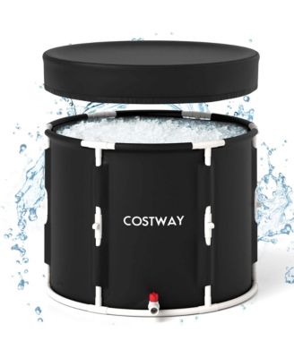 Foldable Ice Bath Tub with Plunge Pool for Recovery Cold Water Therapy Training