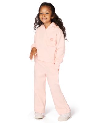 Girls' 2T-6X Fleece Hoodie and Pants, 2-Piece Set