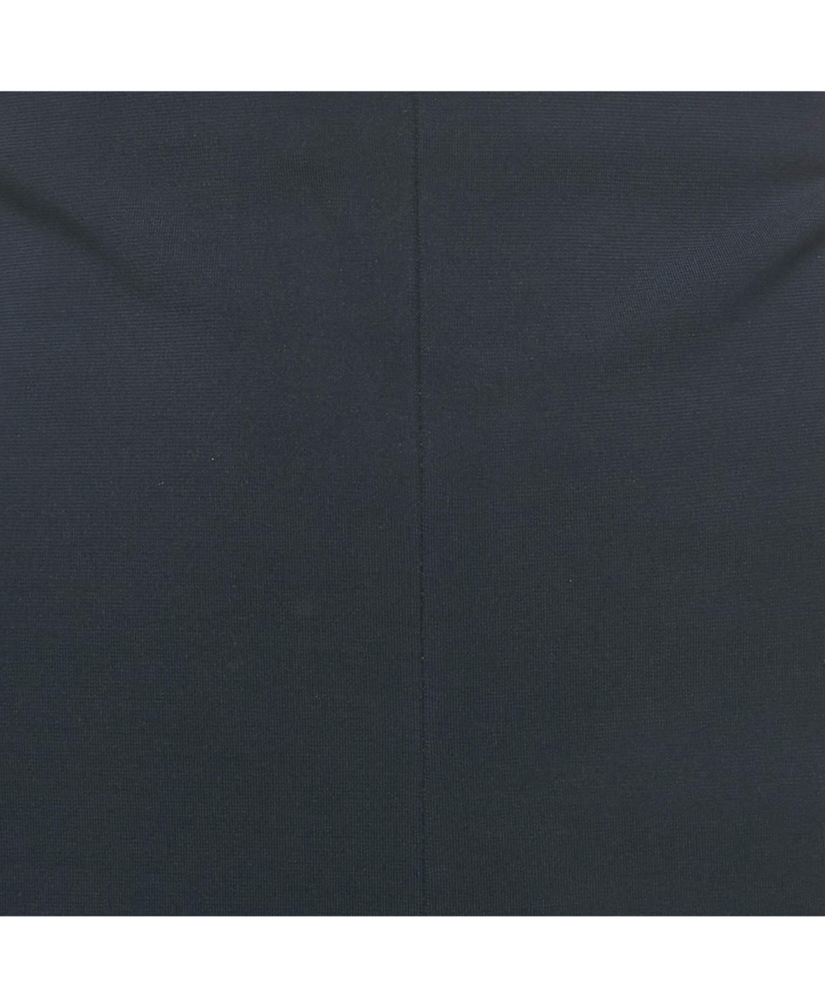 Pre-Owned Versace Women's Navy Blue Knit Knee Length Skirt