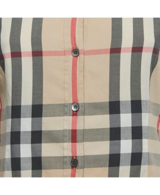 Women's Checks Cotton Shirt