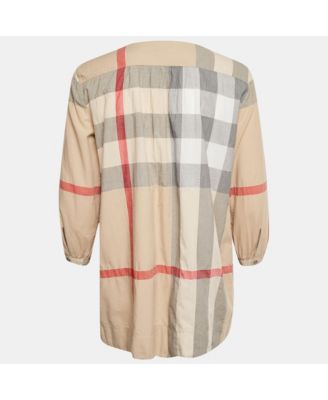 Women's Brit Checked Cotton Tunic