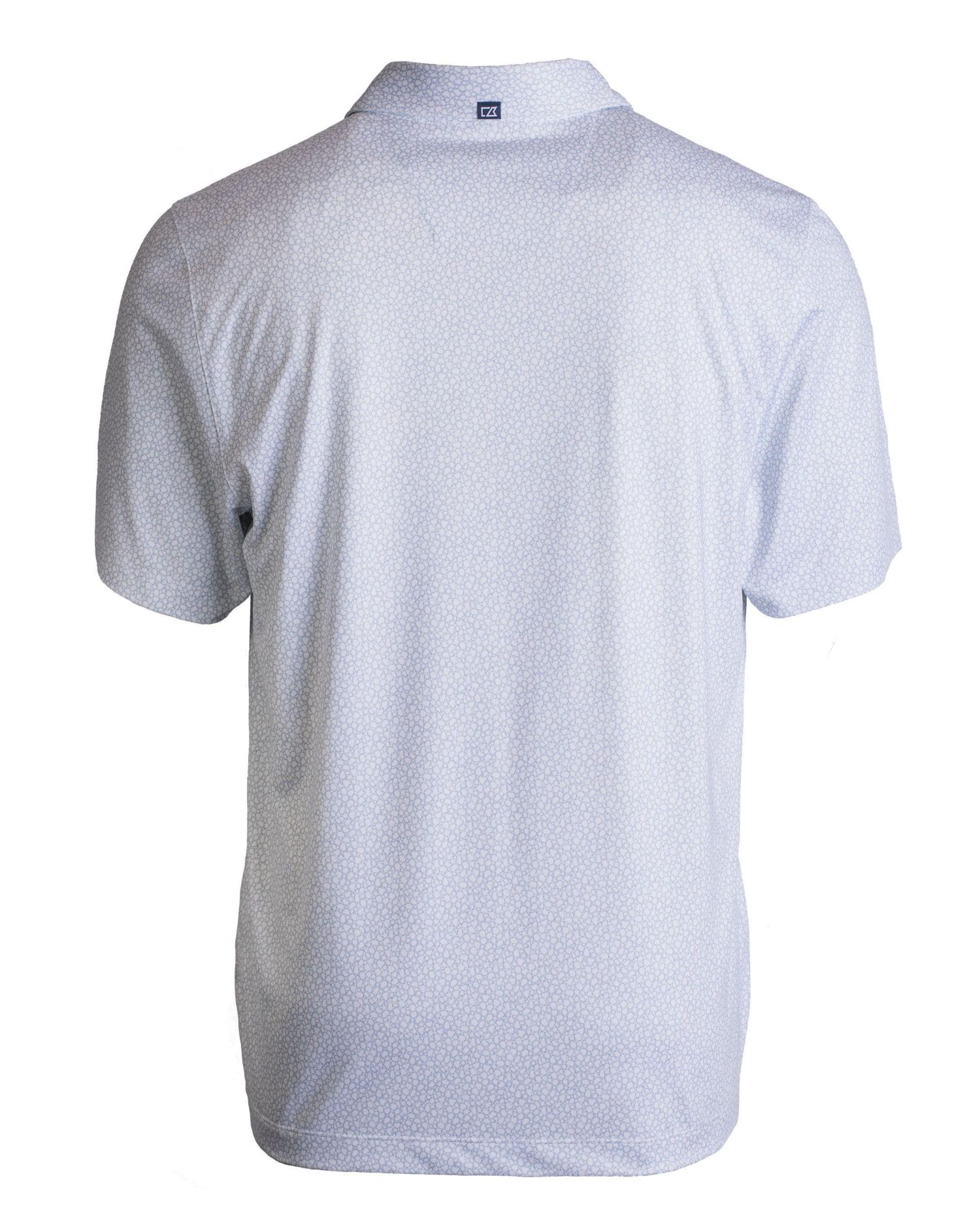 Men's Pike Eco Pebble Print Stretch Recycled Polo shirt