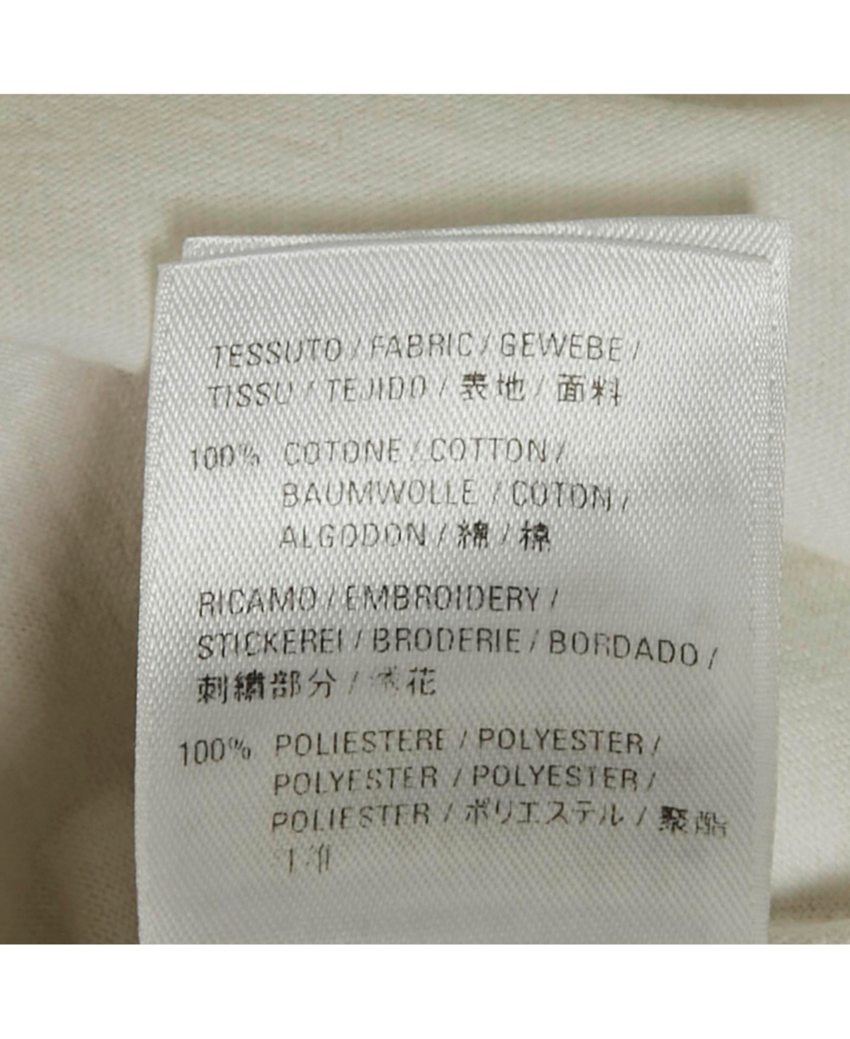 Pre-Owned Balenciaga Women's Logo Embroidered Jersey T-Shirt