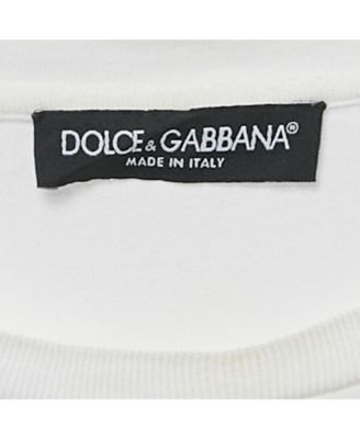 Women's White Applique Cotton T-Shirt