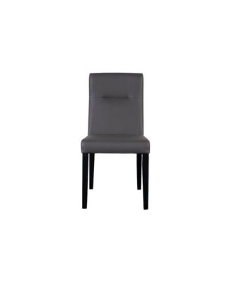 Verona Contemporary Dining Chair, Gray (Set of 2)