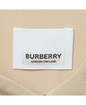 Women's Beige Silk Buttoned A-Line Sleeveless Shirt Blouse