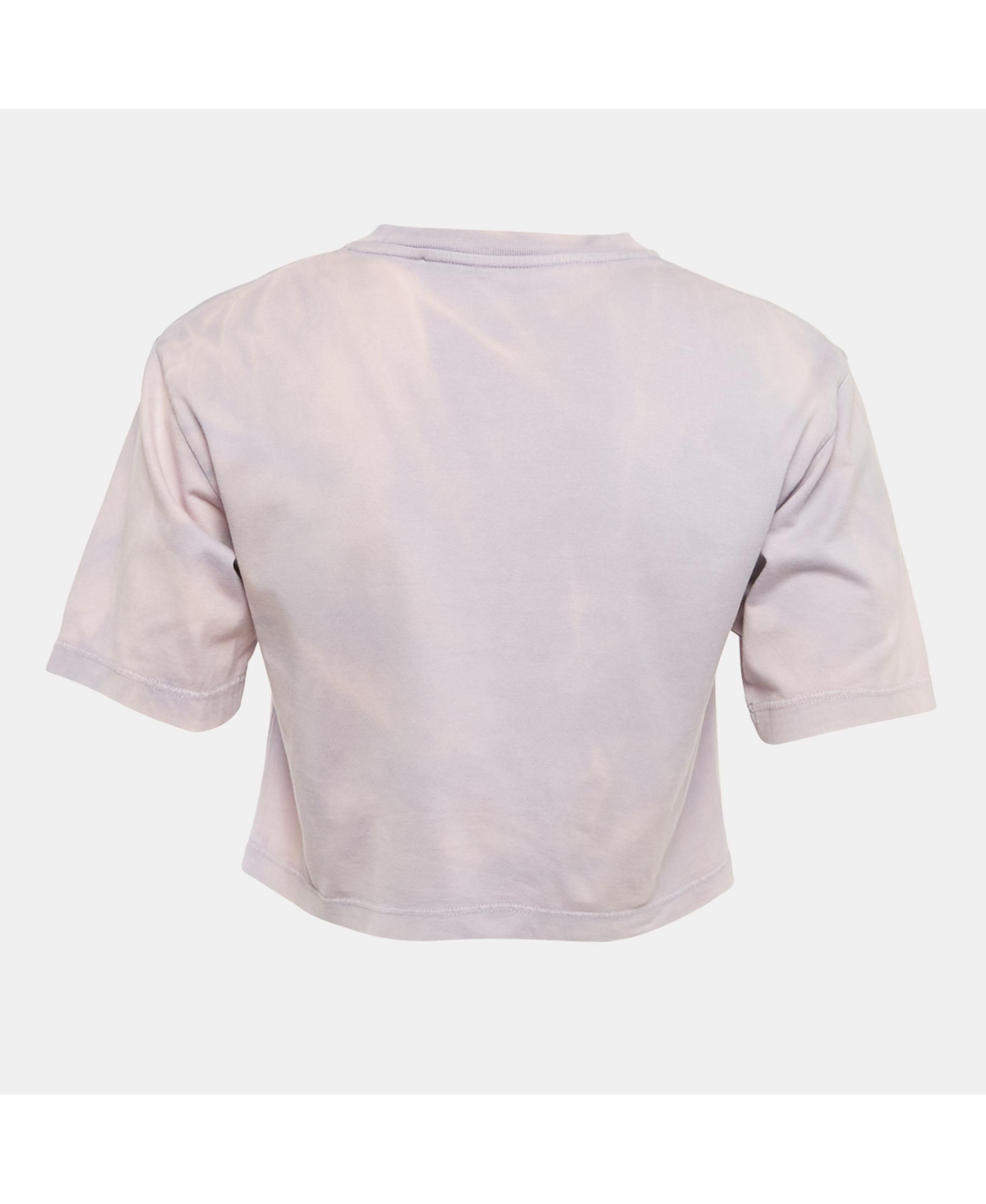 Pre-Owned Off-White Women's Logo Applique Crop Top