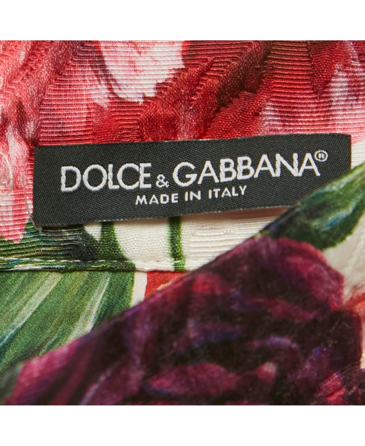 Pre-Owned Dolce & Gabbana Women's Multicolor Floral Print Jacquard Pleated Mini Skirt