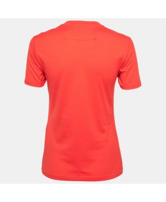 Women's Cotton Star Appliqued Short Sleeve T-Shirt