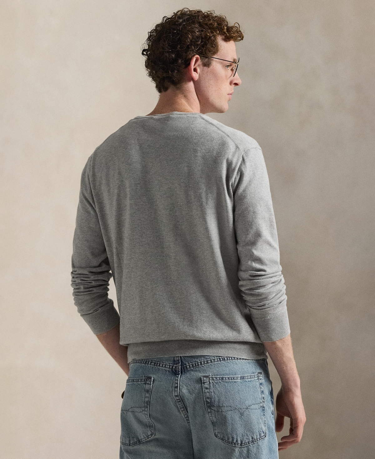 Polo Ralph Lauren Men's Pima Regular-Fit Crewneck Sweater