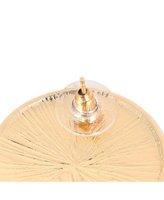 Women's The Enamel-Coin Stud Earrings - California Gold