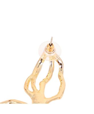 Women's The Arachnid-Flora Statement Earrings - California Gold