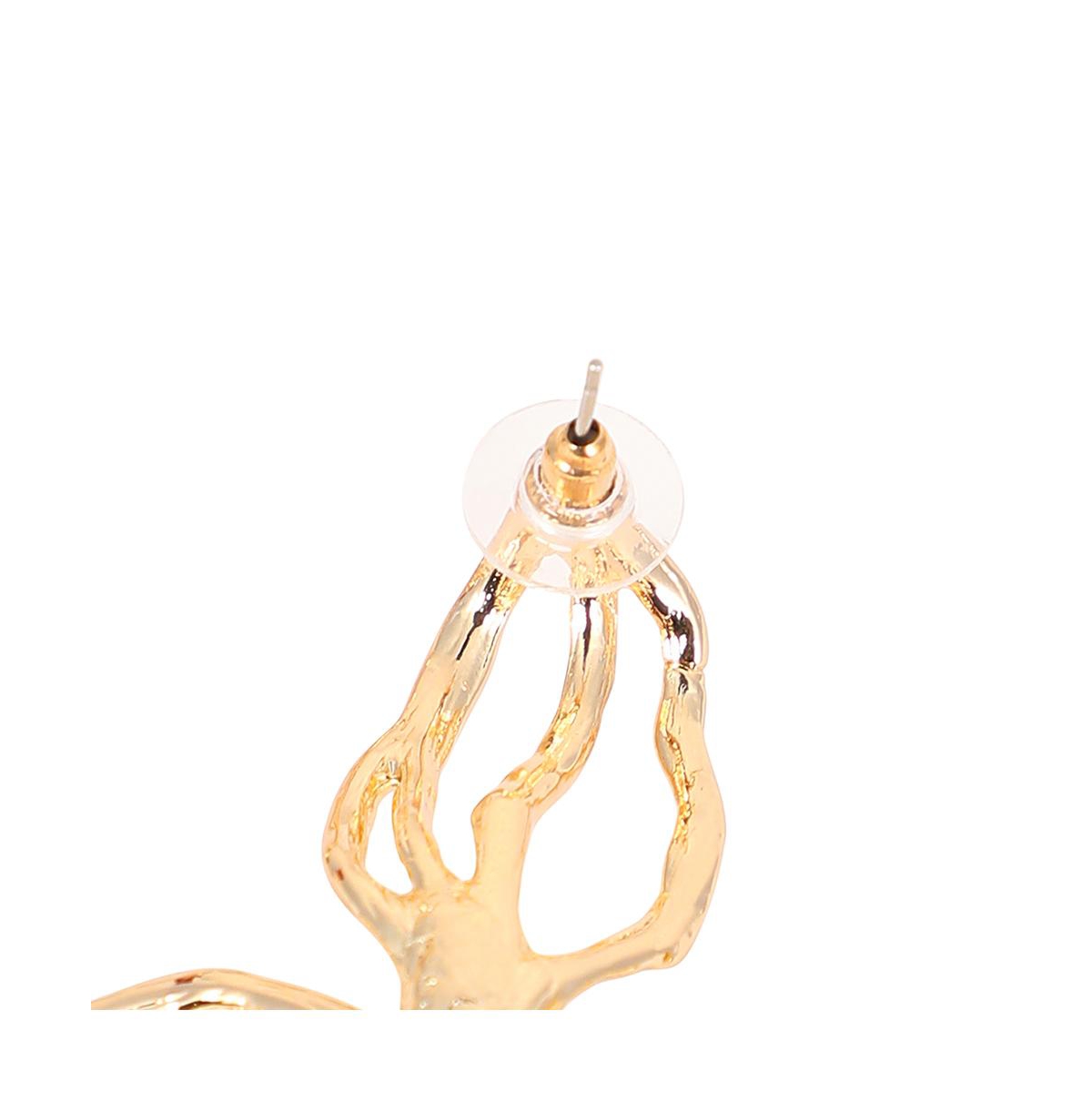 Women's The Arachnid-Flora Statement Earrings - California Gold