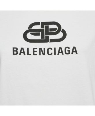 Women's Bb Logo Print Cotton Crewneck-Shirt