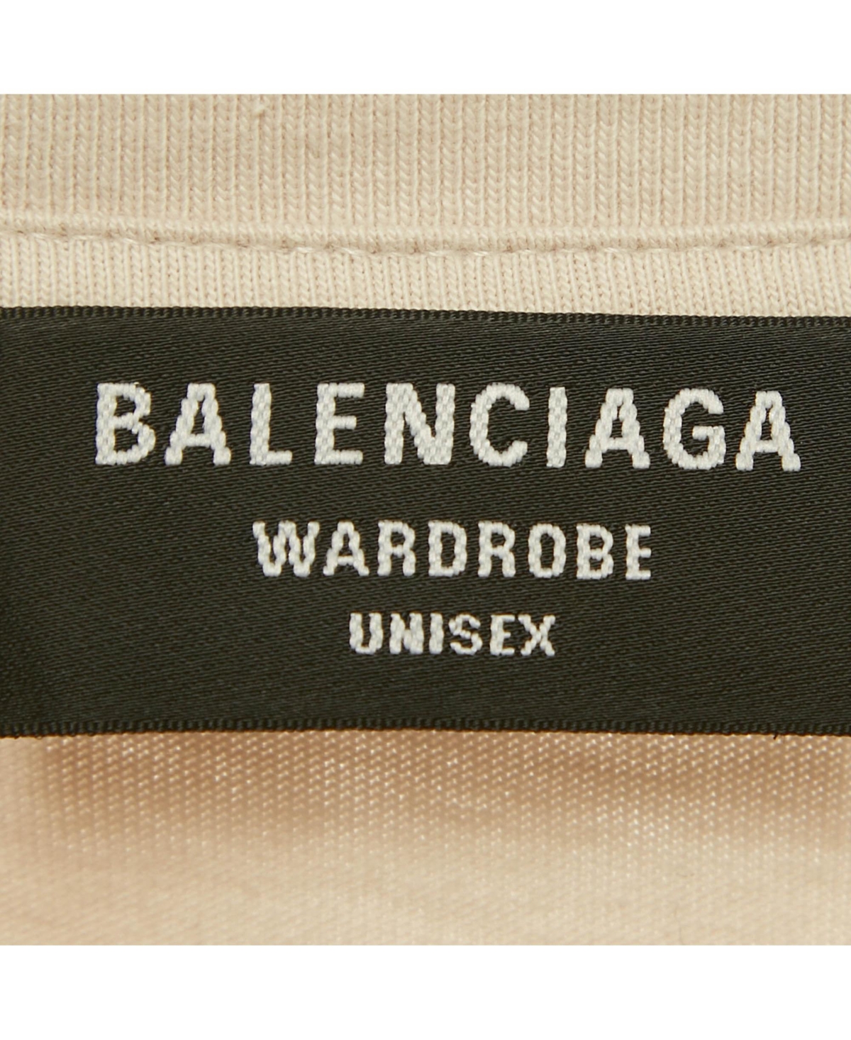 Pre-Owned Balenciaga Women's Logo Print Cotton Crewneck T-Shirt