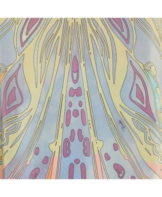 Women's Printed Silk Sleeveless Top