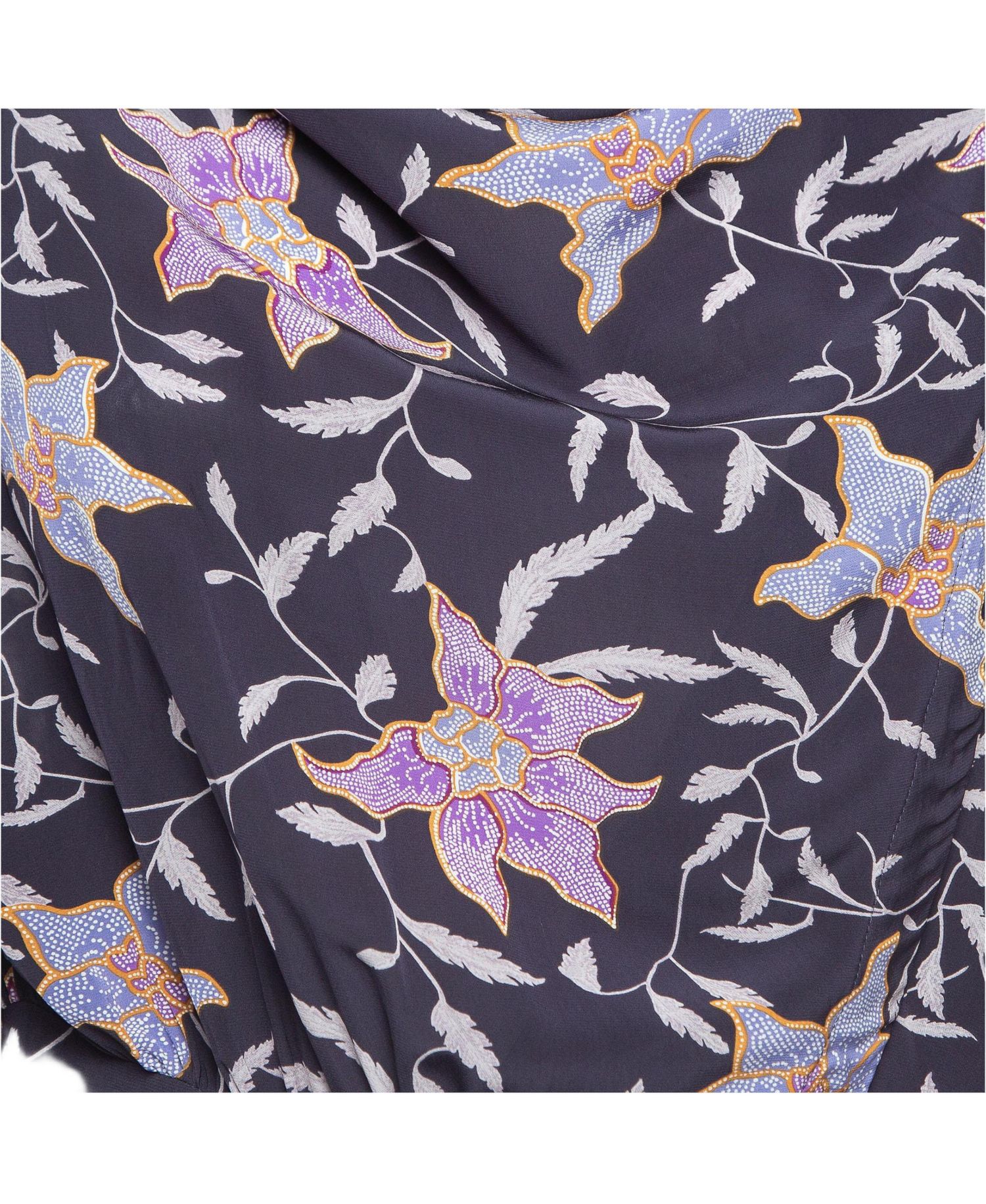 Women's Etoile Floral Print Crepe Oxel Blouse