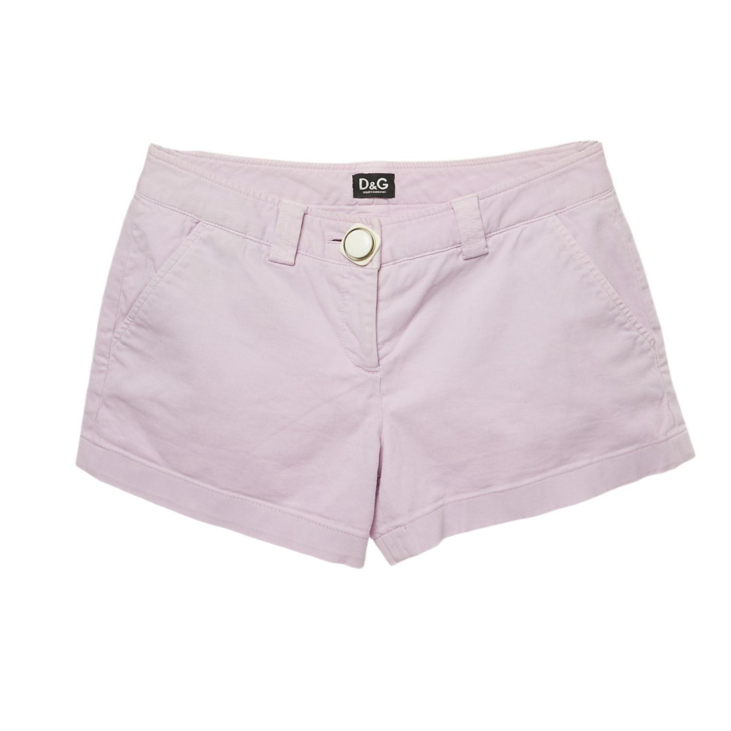 Women's Pre-Owned D&g Purple Cotton Shorts
