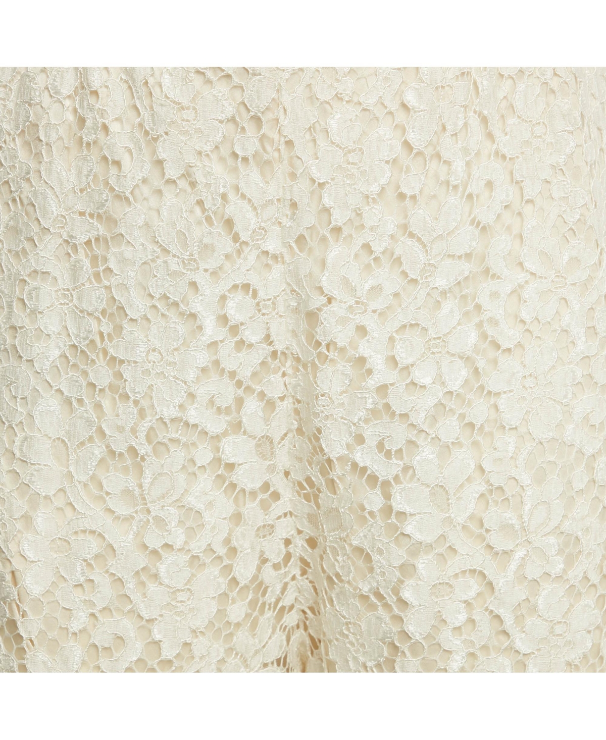 Pre-Owned Dolce & Gabbana Women's White Lace Shorts