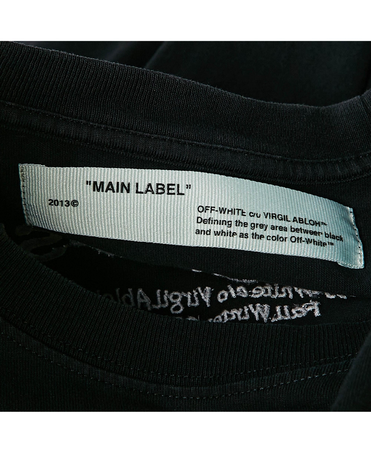 Pre-Owned Off-White Women's Pre-Owned Logo Embroidered Jersey Crew Neck T-Shirt