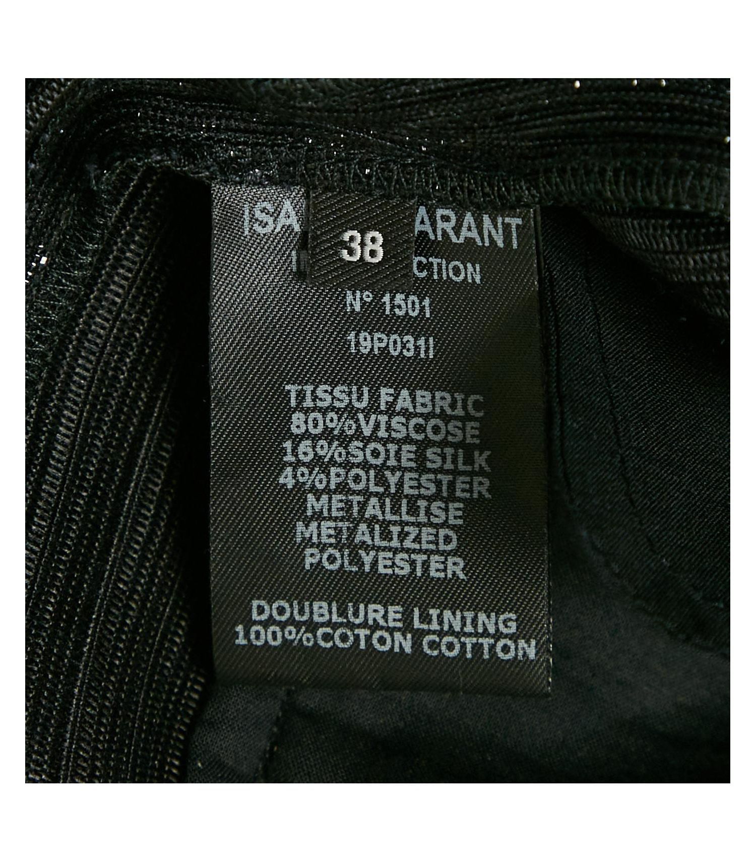 Women's Black Lurex Trousers