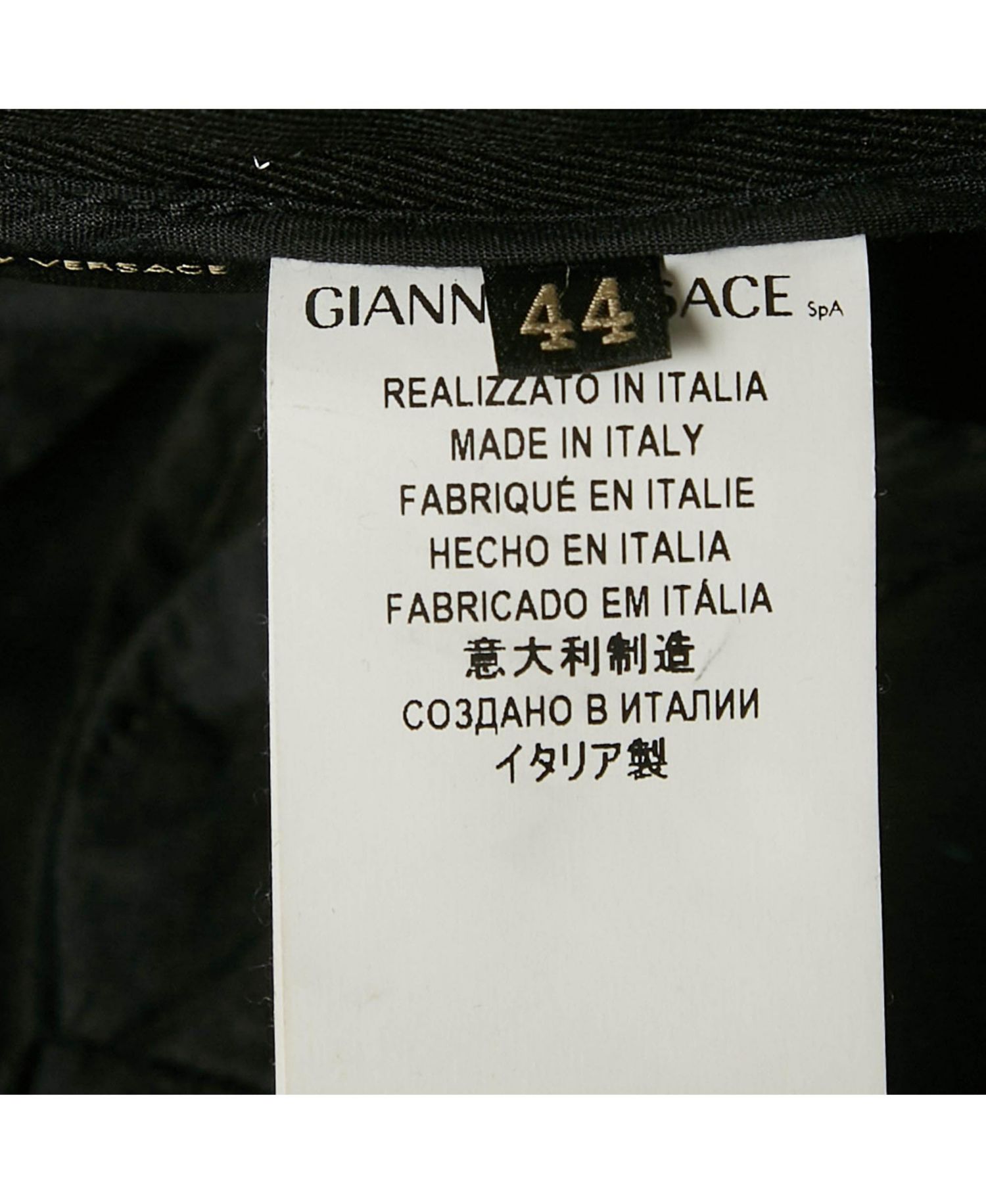Women's Black Gabardine Belt Detail Trousers