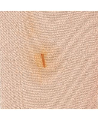 Women's Pale Pink Silk Crepe Contrast Collar Detail Blouse