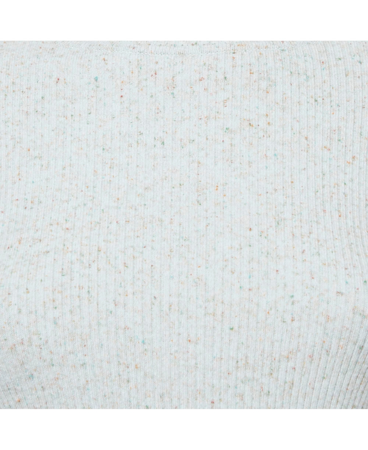 Pre-Owned Missoni Women's Light Blue Rib Knit Turtle Neck Long Sleeve Sweater